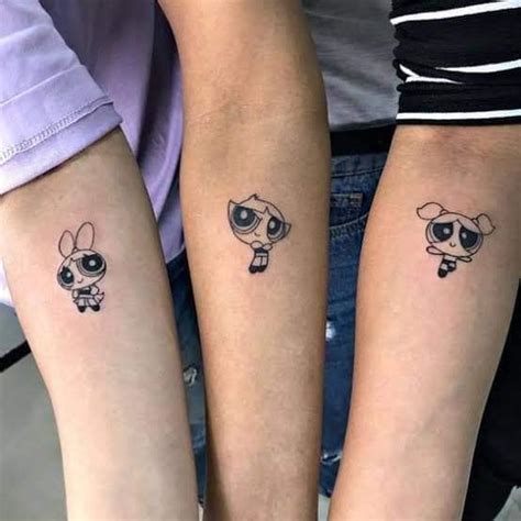 Tatuajes de las superpoderosas